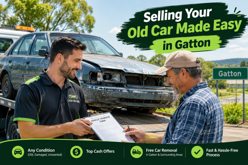 Selling Your Old Car Made Easy in Gatton